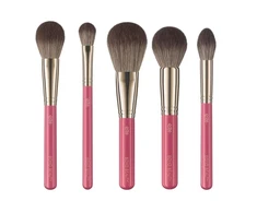 Boho beauty Boho 5 veido šepetėlių rinkinys Rose Touch