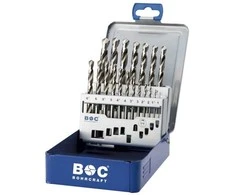 Bohrcraft spiralinis grąžtas LINKS MG 10 1,0-10,0x0,5mm DIN 338 HSS-G Profi-Plus 19 dalių