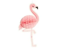 Boland Party Partners B.V. Flamingo popieriaus dekoracija