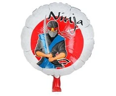 Boland Party Partners B.V. Folinis balionas „Ninja“, 45 cm