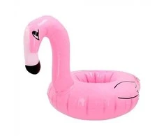 Boland Party Partners B.V. Pripučiamas flamingo puodelio laikiklis