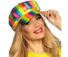 Kepurė Boland Traciks Boland Cap Lollipop, Karnavalinė kepuraitė, Suaugusiems, Bet kuri lytis, Poliesteris, Polietileno tereftalatas (PET), Įvairių spalvų, 60 g