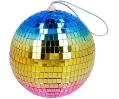 Boland Party Partners B.V. Vaivorykštės disko kamuolys, 15 cm