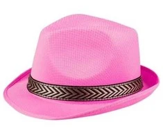 Kepurė Boland Party Partners B.V. Rožinė stilinga fedora