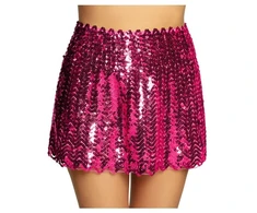 Boland Party Partners B.V. Rožinė sequin skirt