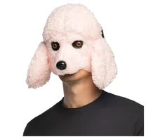 Boland Party Partners B.V. Rožinė poodle dog mask