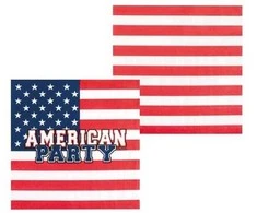 Boland Party Partners B.V. Servetėlės Amerikos vakarėliui