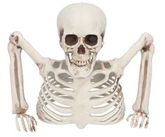 Boland Party Partners B.V. Dekoracija „Skeletas iš kapo“, 20 cm
