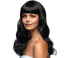 Boland Traciks Aster Perukas ilgas super juoda