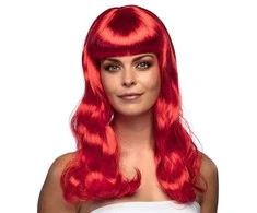 Boland Traciks Aster Perukas ilgas super raudona