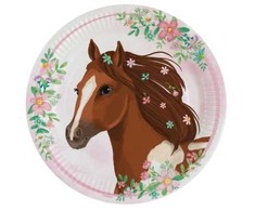 Boland Traciks Beautiful Horses tallerkner, 23 cm