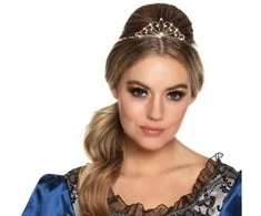 Boland Traciks Boland 64554, Kostiuminė tiara, Suaugusiems, Moterims, Geležis, Polivinilchloridas (PVC), Cinkas, Sidabras, 60 g