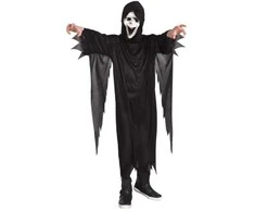 Boland Traciks Boland 78083, Fancy costume, Child, Male, Halloween, Juodas, Pilkas, Baltas, Polyester
