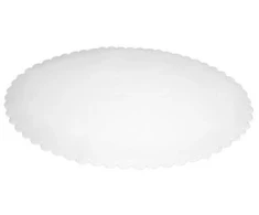 Bond Paper Reljefinė popierinė lėkštė 33x50cm ovali 500 vnt./pak. - (500 vnt.)