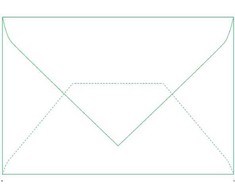 Bong Vokas atvirukams 80g baltas 78x115mm 500vnt/pak. - (500 vnt.)