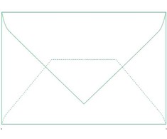 Bong Vokas atvirukams 80g baltas 78x115mm 500vnt/pak. - (500 vnt.)