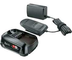 Bosch akumuliatoriaus ir kroviklio rinkinys 18V Alliance; 18 V; 1x2,5 Ah