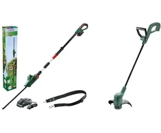 Bosch 18 V gyvatvorės žirklės UniversalHedgePole 18 43 cm, 2.5 Ah