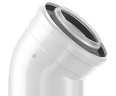 Bosch Alkūnė DN110/160 45° subalansuotas išmetimas