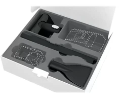 Bosch BHZUPAD1, Mop pad, Pilkas, Mikropluoštas, Bosch, BKS71HYG1, BKS71HYG3, BSS712XHYG, 16 cm