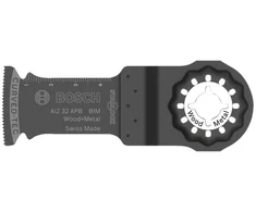 Bosch BIM tiesūs siaurapjūklio ašmenys AIZ 32 APB Wood and Metal 50 x 32 mm 5 vnt.