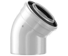 Bosch Alkūnė DN110/160 45° subalansuotas išmetimas