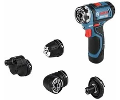 Suktuvas-gręžtuvas Bosch GSR 12V-35 FC; 12 V; 2x3,0 Ah akum.