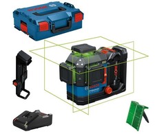 Bosch GLL 18V-120-33 CG, 35 m, 0,3 mm/m, 4°, 120 m, 3 s, horizontaliai/vertikaliai