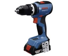Bosch GSB 18V-65 Professional, smūginis suktuvas, pistoleto rankena, greito atleidimo griebtuvas, mėlynas, Vokietija, 27000 aps./min. - be akumuliatoriaus ir kroviklio