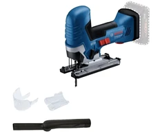 Bosch GST 18V-125 S PROFESSIONAL, cilindrinė rankena, juoda, mėlyna, raudona, 90°, bešepetėlinis, 3500 aps./min., 12,5 cm - SOLO