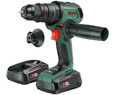 Suktuvas - gręžtuvas Bosch AdvancedImpact 18V-80 QuickSnap 2 x akumulator 2.5 Ah (06039E2102)