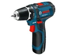 Bosch Light Series GSR 10,8-2-LI Professional – grąžtas/atsuktuvas – belaidis – 2 greičių – 10 mm griebtuvo raktas – 30 N·m – 2 akumuliatoriai – 10,8 V