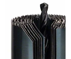 7 dalių gręžimo karūnėlių rinkinys Bosch 2609255636; 26-64 mm