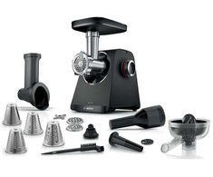 Mėsmalė Bosch Serie 4 MFWS450B, 500 W, Juodas, 2.5kg/min, 1 m, Juodas, Plastic