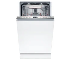 Indaplovė Bosch Serie 6 SPV6EMX05E, Fully built-in, Slimline (45 cm), Nerūdijantis plienas, Mygtukai, 1.75 m, 1.65 m