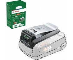Akumuliatorių adapteris Bosch UniversalUSB 18V-45 -> USB (x2) tinka krauti telefono baterijoms