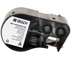 Brady Brady M4C-1000-595-WT-BK etykiet do nadruku Juodas, Baltas Samoprzylepne etykiety do drukowania