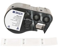Brady M4-91-427 Etiketės spausdinimui Juodos, baltos Lipnios etiketės spausdinimui