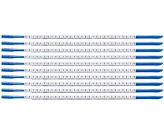 Brady SCN-07-1, Juodas, Baltas, Nylon, 300 pc(s), 1.9 mm, 2.4 mm