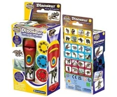 Brainstorm Products „Brainstorm“ dinozaurų žibintuvėlis ir projektorius