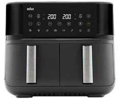 Braun TwinCook 3 TD3030 Air Fryer, 2850W - Juodas