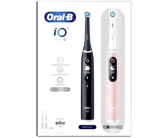 Dantų šepetėlis Braun Eltandborste iO6 Series M6 Juodas/Light Rose