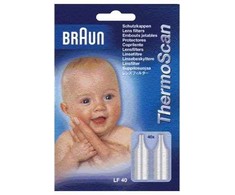 Braun Termoskaniniai lęšių filtrai - 40 vnt.