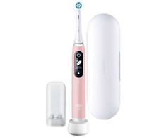 Braun Oral-B 445197, Suaugusiesiems, Vibruojantis dantų šepetėlis, Kasdienė priežiūra, Dantenų priežiūra, Jautrus, Labai jautrus, Liežuvio priežiūra, Rožinė, Balta, Apvalus, Baterija