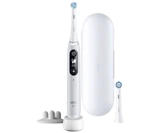 Braun Oral-B iO 6S, Suaugusiesiems, Vibruojantis dantų šepetėlis, Kasdienė priežiūra, Gilus valymas, Dantenų priežiūra, Jautrus, Balinimas, Pilka, Balta, 2 min., Pilka, Balta
