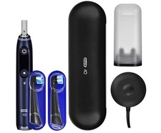 Braun „Oral-B iO Series 9N“, Suaugusiesiems, Vibruojantis dantų šepetėlis, Kasdienė priežiūra, Dantenų priežiūra, Intensyvus, Jautrus, Super jautrus, Balinimas, Juoda, 2 min., Juoda