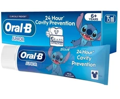 Braun „Oral-B Pro Junior“, Universalus, 75 ml, Vaikams, skystas, Mėtų spalvos, 6 metai