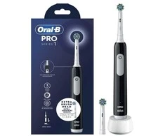 Braun Oral-B Pro Series 1, Adult, Oscillating dantų šepetėlis, Juodas, Baltas, 2 min, Juodas, Round