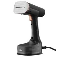 Braun QuickStyle 7, Garinis lygintuvas, Keraminis padas, 3 m, 35 g/min, Juoda, Vario spalvos, 0,25 l