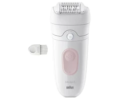 Braun Silk-epil 5-000, Rožinė, 28 tweezers, MicroGrip, 0.5 mm, Baterija, 40 min